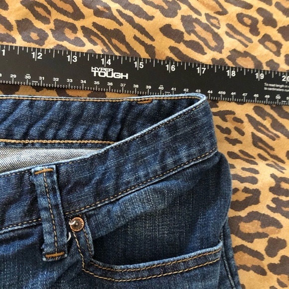 Calvin Klein Jeans  size 31 dark wash blue Jean mini skirt - Picture 6 of 6